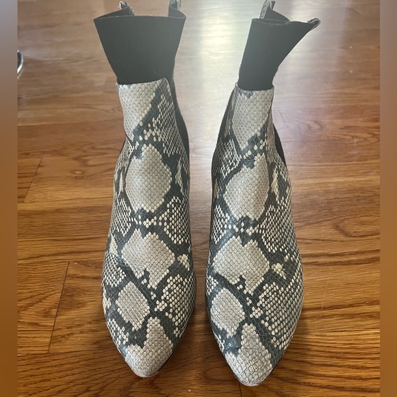 Dolce Vita Snakeskin Booties - Picture 5 of 5